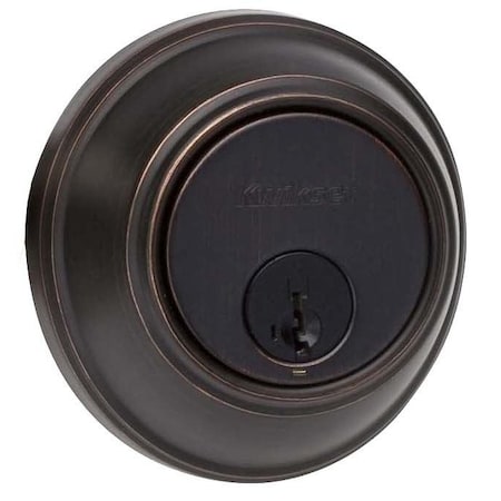 Kwikset UL Key Control Deadbolt SmartKey W/ RCAL Latch and RCS Strike Venetian Bronze Finish 817-11PS